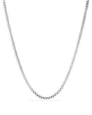 Men's Sterling Silver Extra Large Box Chain by DAVID YURMAN