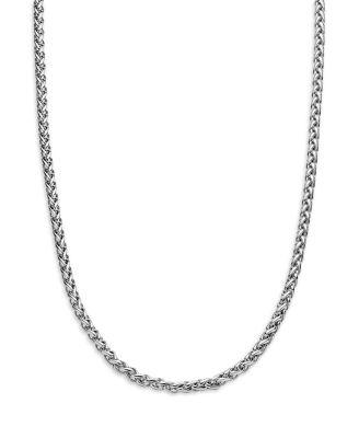 Men's Sterling Silver Wheat Chain Necklace by DAVID YURMAN