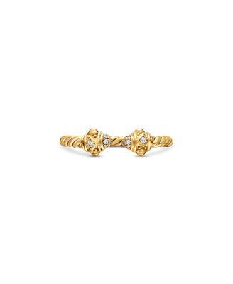 Renaissance Ring in 18K Yellow Gold with Diamonds by DAVID YURMAN