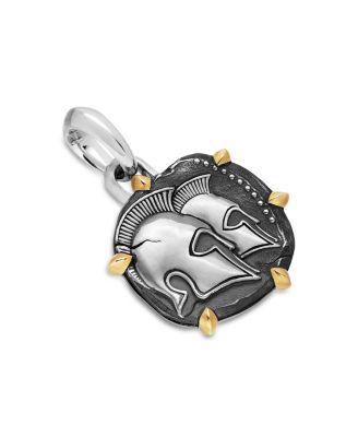 Sterling Silver & 18K Yellow Gold Zodiac Amulet Enhancer by DAVID YURMAN