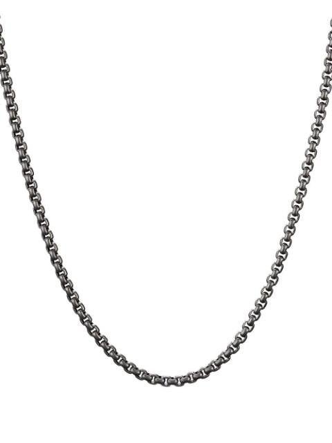 box chain-link necklace by DAVID YURMAN