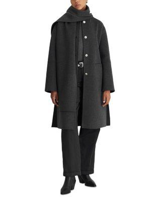 Claude Scarf Coat by DAWN LEVY