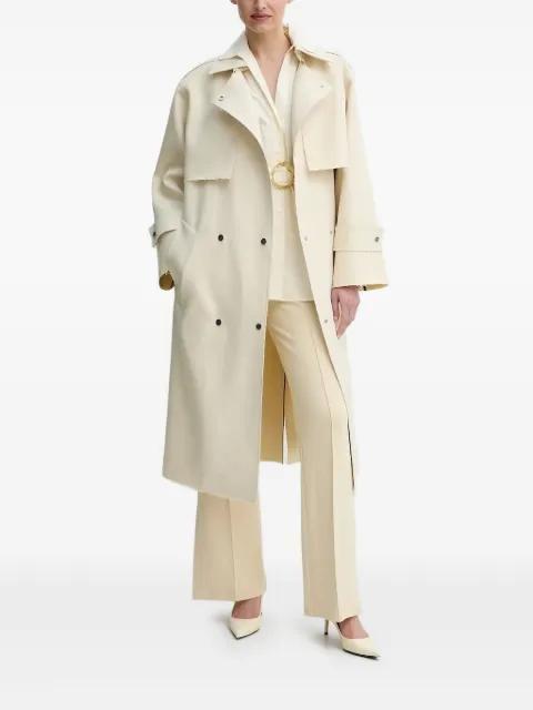 Chaplin raw-edge belted coat by DAY BIRGER ET MIKKELSEN