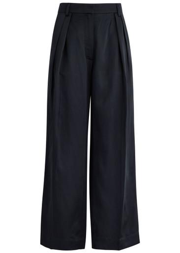 Enzo tapered-leg satin trousers by DAY BIRGER ET MIKKELSEN