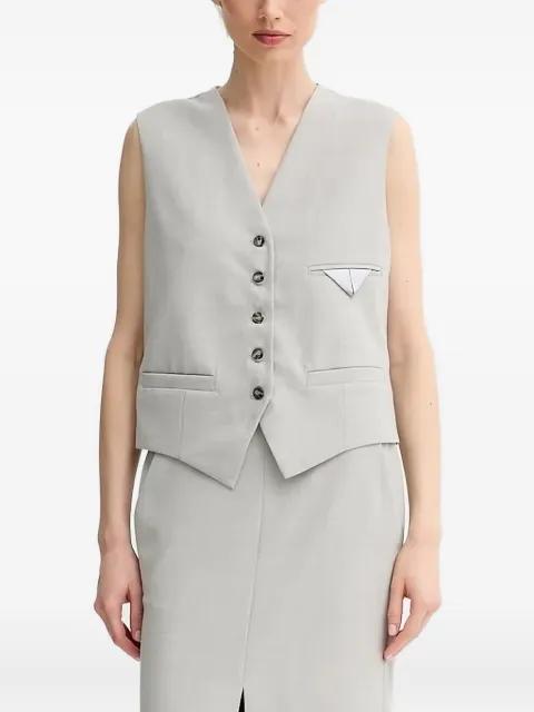 button-fastening vest by DAY BIRGER ET MIKKELSEN