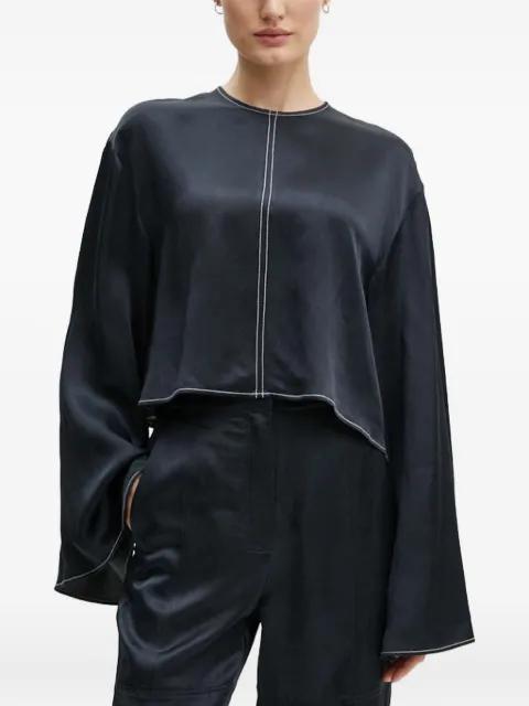 contrast-stitching top by DAY BIRGER ET MIKKELSEN