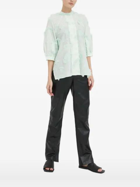 floral appliqué blouse by DAY BIRGER ET MIKKELSEN