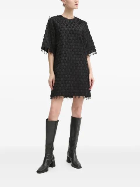 fringe-detail short-sleeve dress by DAY BIRGER ET MIKKELSEN