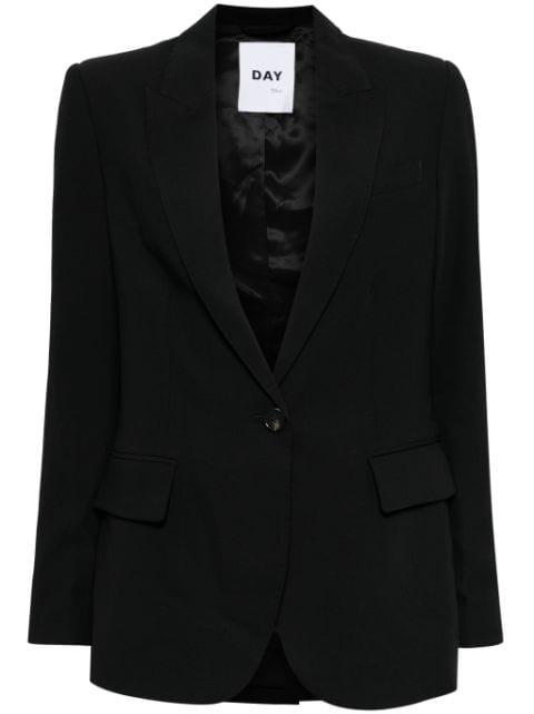 gabardine single breasted blazer by DAY BIRGER ET MIKKELSEN