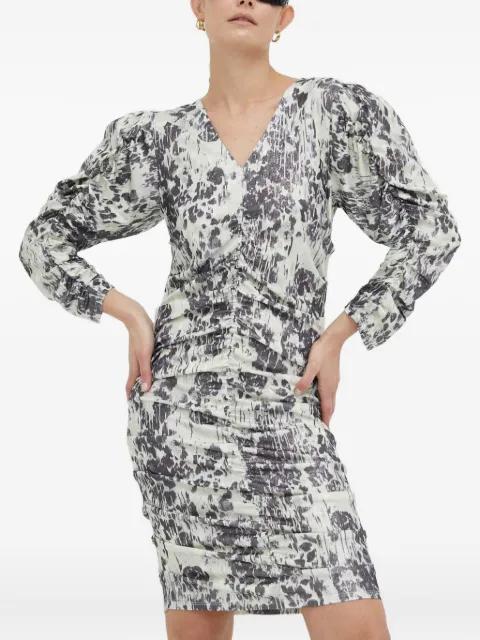 ruched long-sleeve dress by DAY BIRGER ET MIKKELSEN
