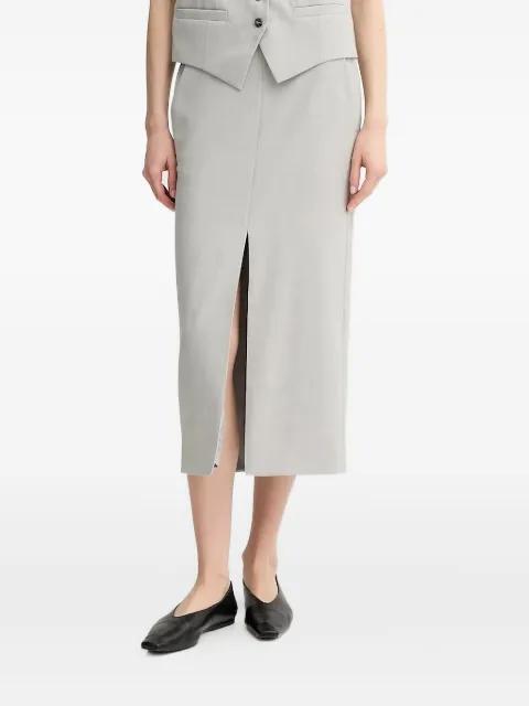 side-split midi skirt by DAY BIRGER ET MIKKELSEN