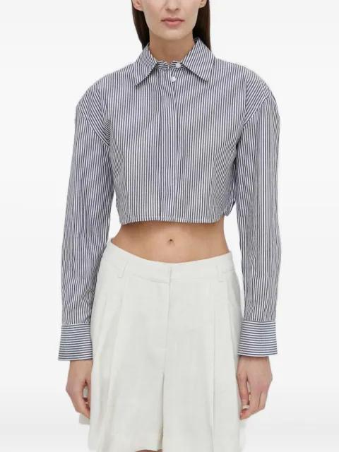 striped cropped shirt by DAY BIRGER ET MIKKELSEN