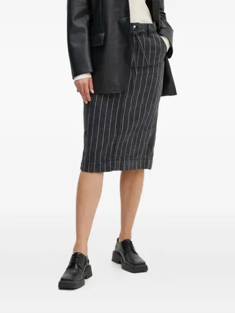 striped-pattern midi skirt by DAY BIRGER ET MIKKELSEN