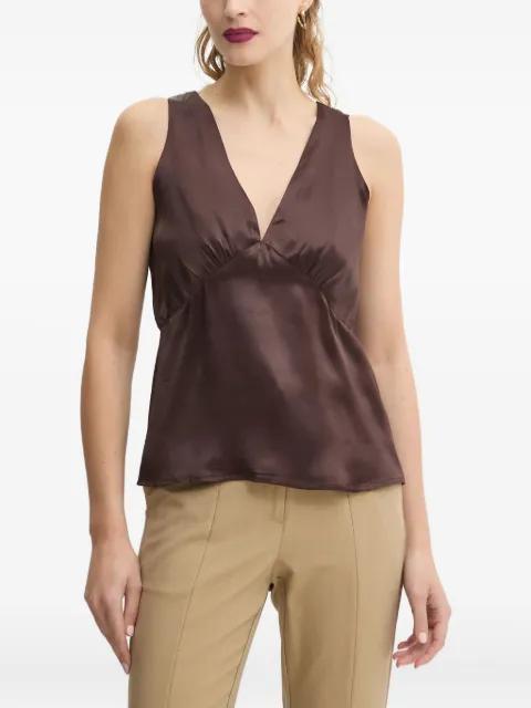 v-neck gathered top by DAY BIRGER ET MIKKELSEN