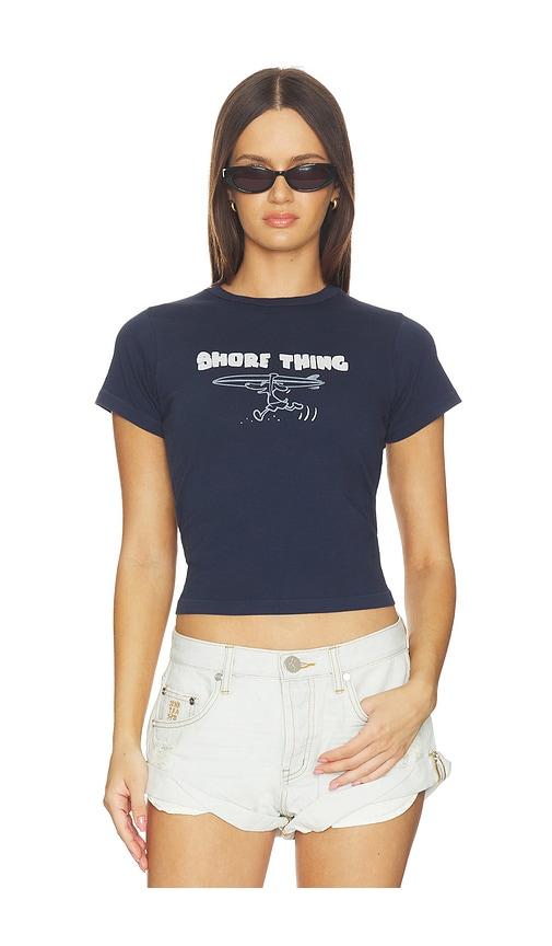 DAYDREAMER Shore Thing Vintage Tee in Navy by DAYDREAMER