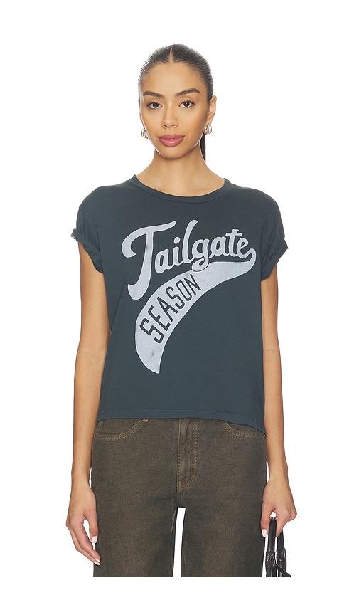 DAYDREAMER Tailgate Season Solo Tee in Black by DAYDREAMER