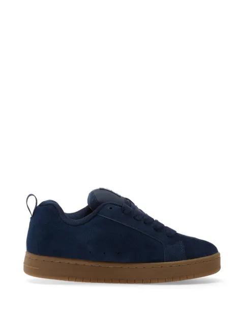 Court Graffik logo-appliqué suede sneakers by DC SHOES USA