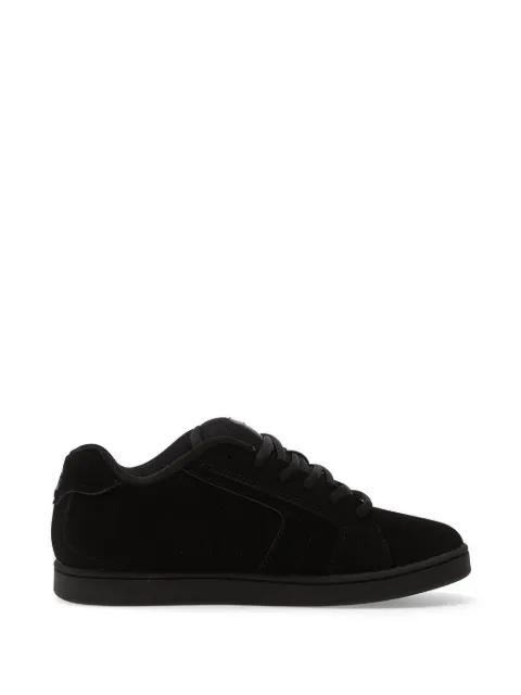Net logo-patch suede sneakers by DC SHOES USA