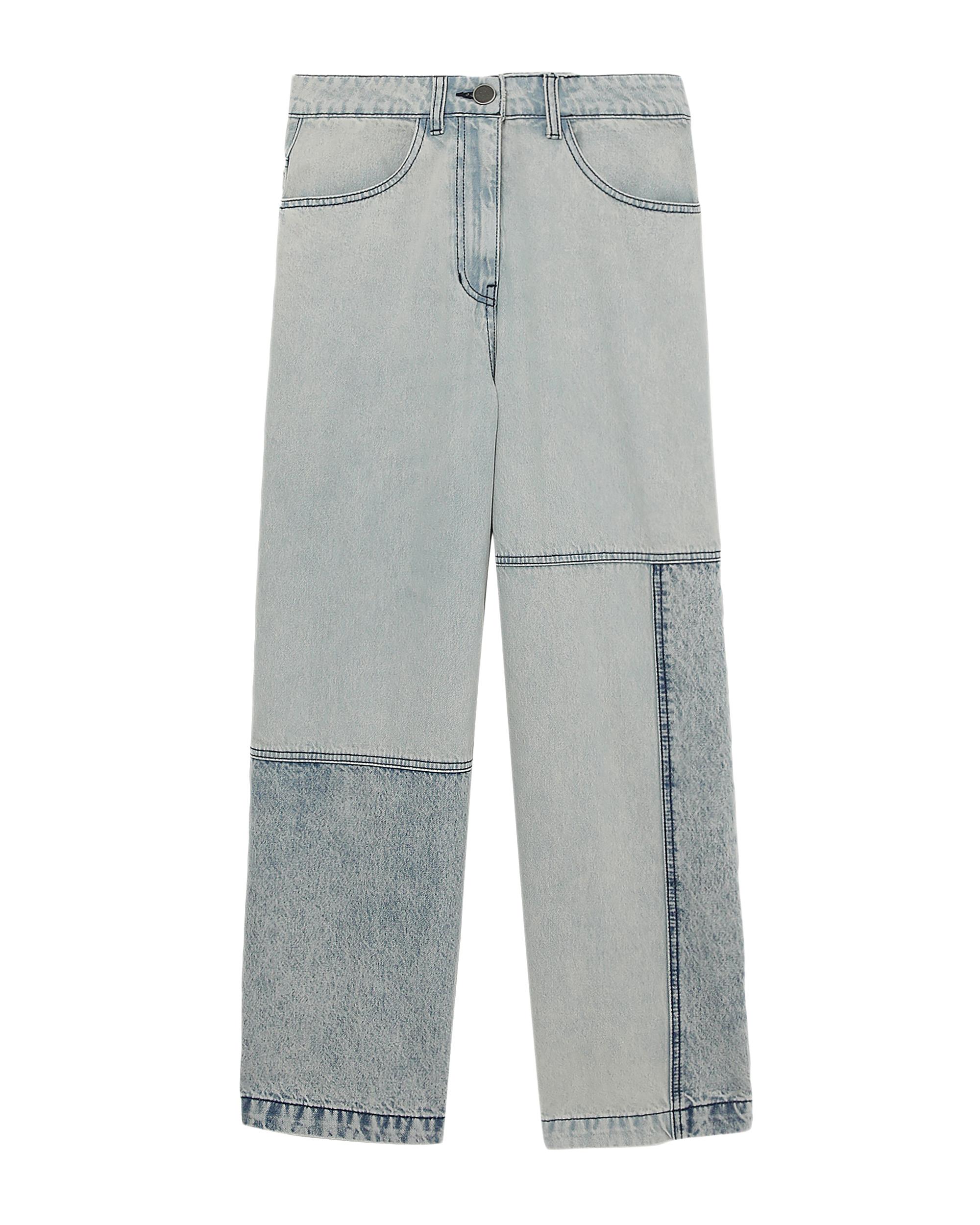 Panelled jeans by D'DEMOO