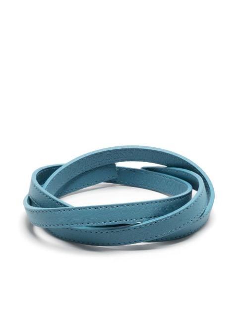 flat leather bracelet by DE GRISOGONO