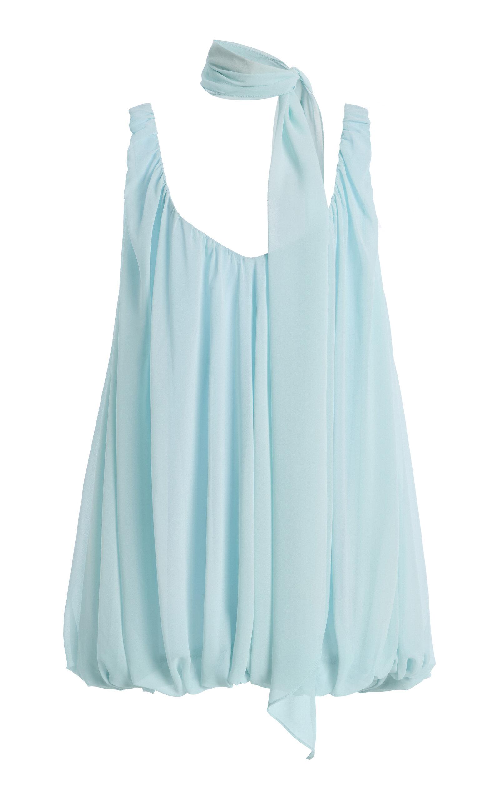 De La Vali Exclusive La Isla Isla Chiffon Mini Dress - Moda Operandi by DE LA VALI