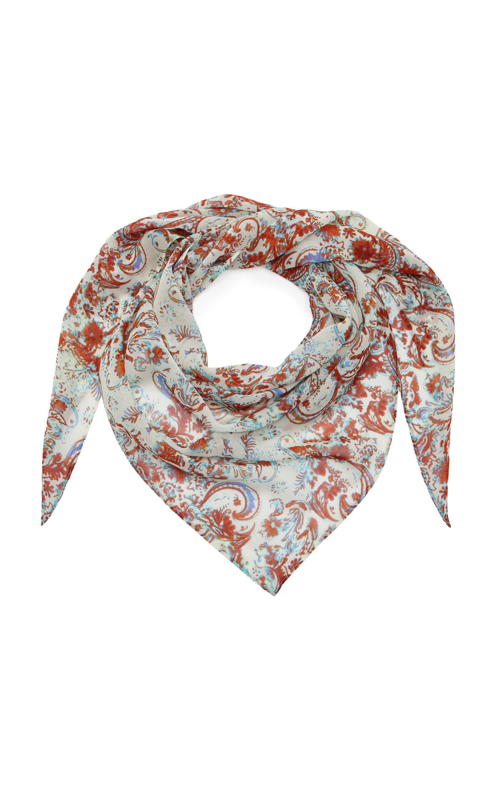 De La Vali Exclusive La Isla Paisley Headscarf - Moda Operandi by DE LA VALI