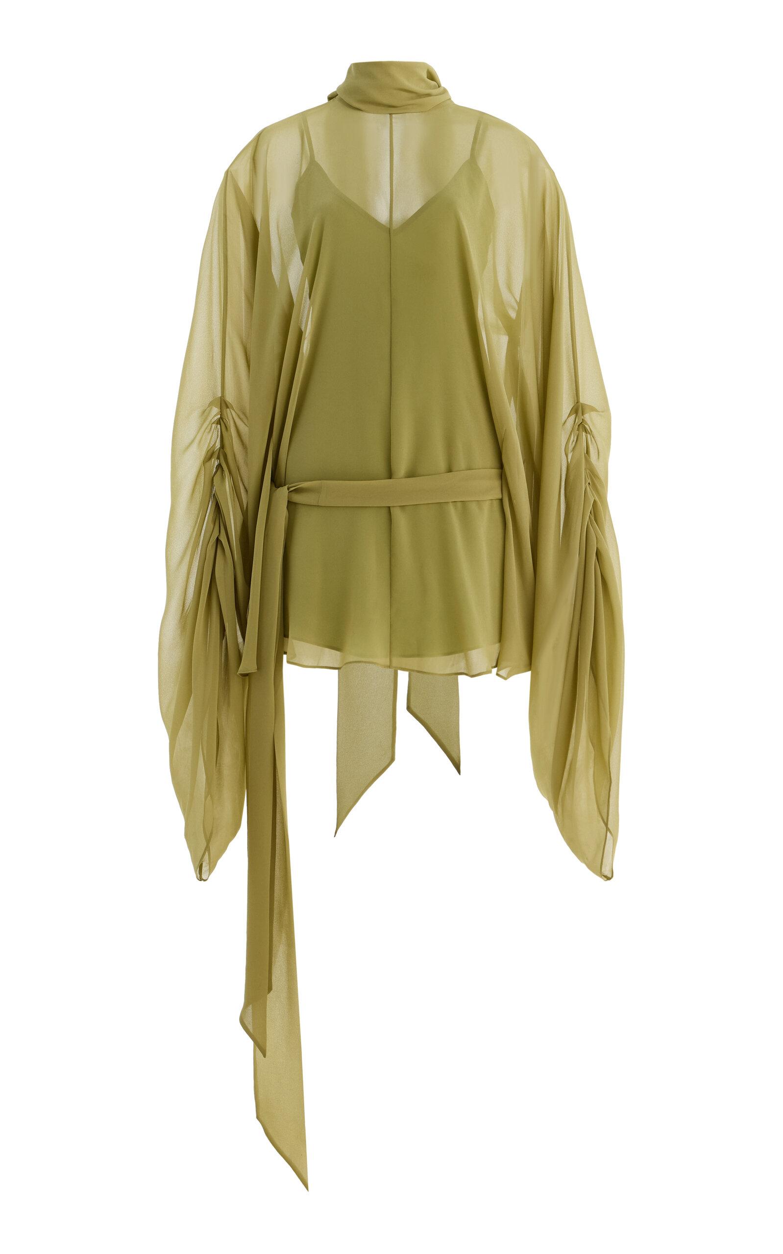 De La Vali Nila Chiffon Mini Dress - Moda Operandi by DE LA VALI