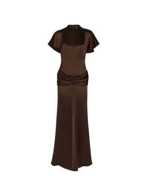 Myra ruffled maxi dress by DE LA VALI