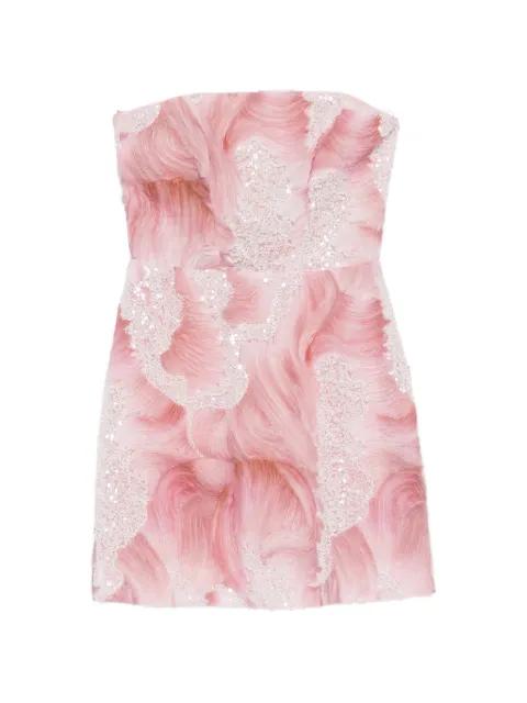 embellished mini dress by DE SANTIS