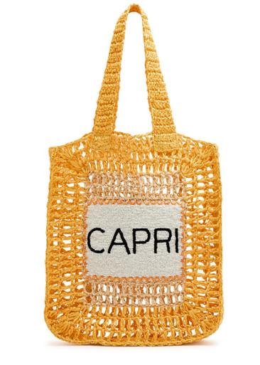 Capri crochet tote by DE SIENA