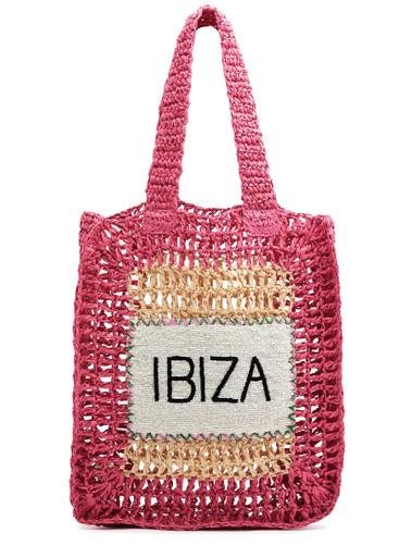 Ibiza beaded crochet tote by DE SIENA