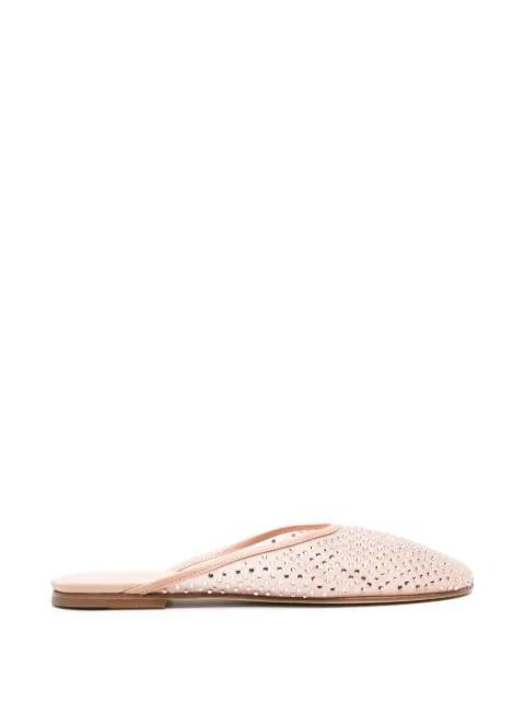 Balla mesh crystal slippers by DEAR FRANCES