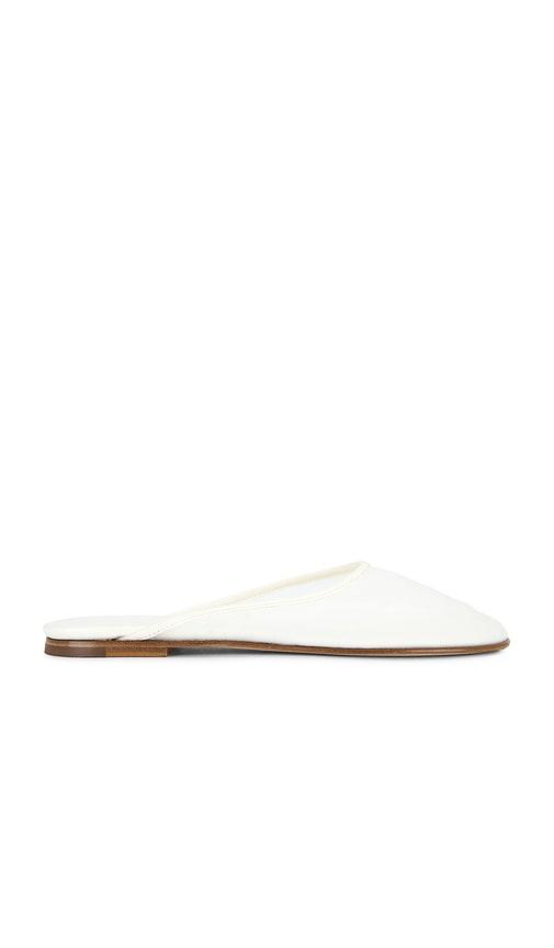 Dear Frances Balla Slipper in White by DEAR FRANCES