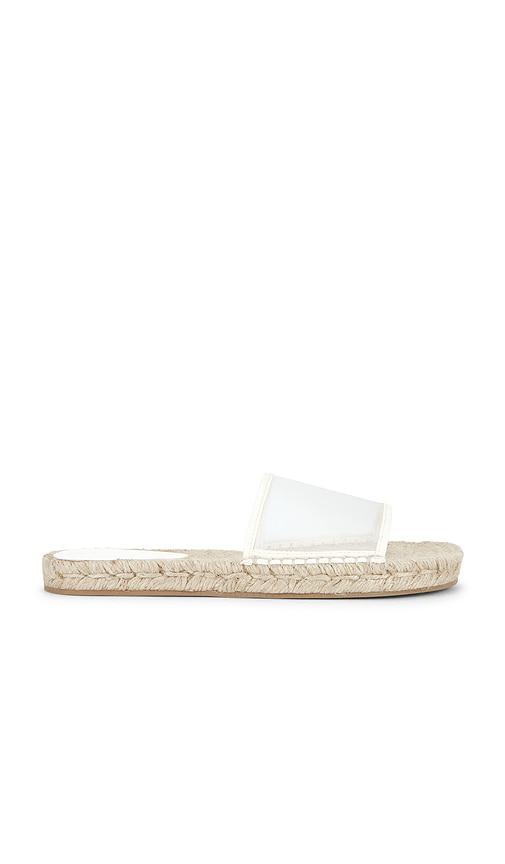 Dear Frances Vespa Slide in Cream by DEAR FRANCES
