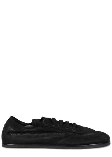 Mesh and suede sneakers by DEAR FRANCES