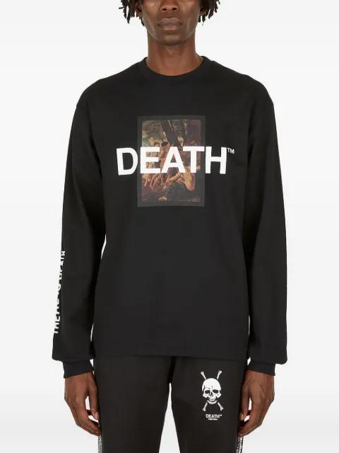 graphic-print long-sleeve T-shirt by DEATH CIGARETTES