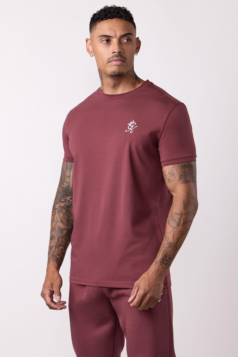 Fundamental Jersey Tee Burgundy by DEBENHAMS