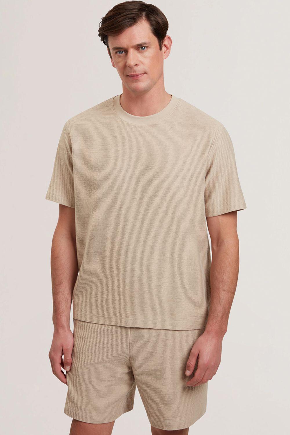 Tomaos T-Shirt Taupe by DEBENHAMS