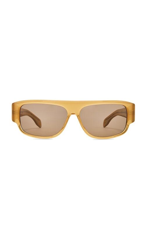 Decade Eyewear Gordo Sunglasses in Brown by DECADE EYEWEAR
