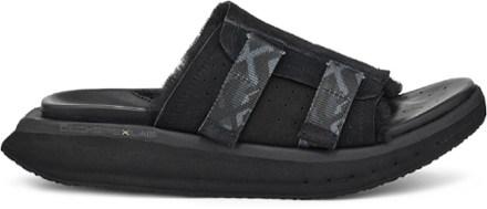 KO-Z Slides - Black/Dark Grey by DECKERS X LAB