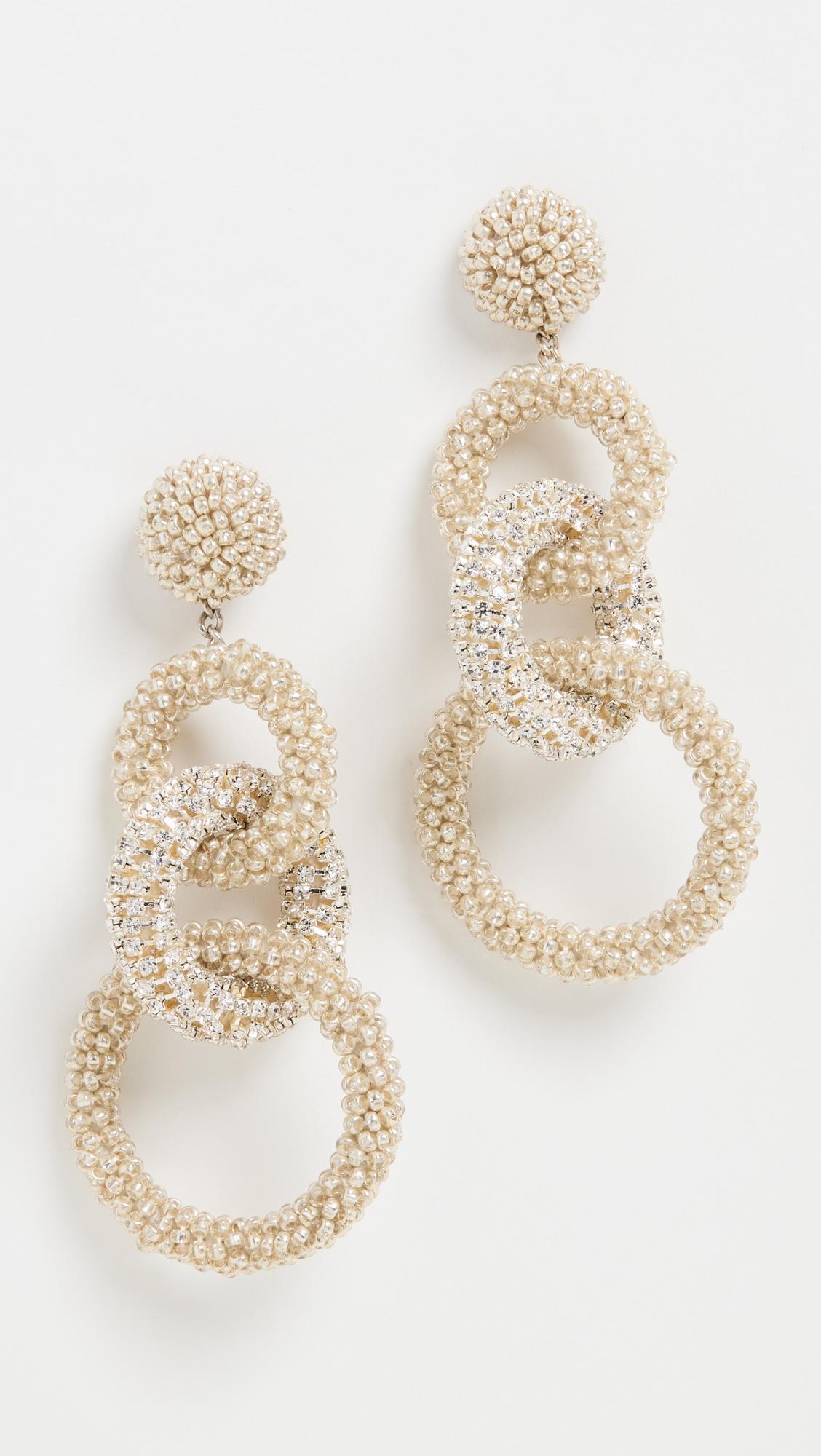 Deepa by Deepa Gurnani Sienna Earrings by DEEPA GURNANI
