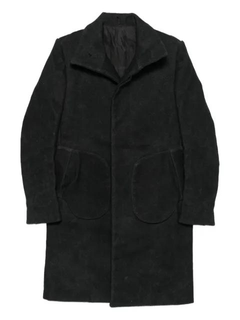 button-fastening coat by DEEPTI