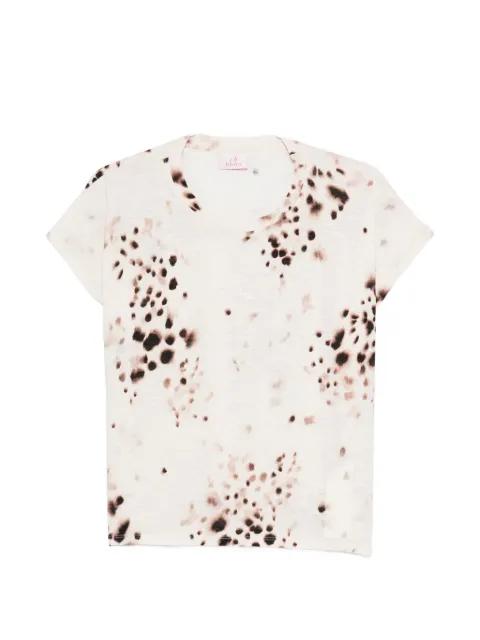 dot-print T-shirt by DEHA