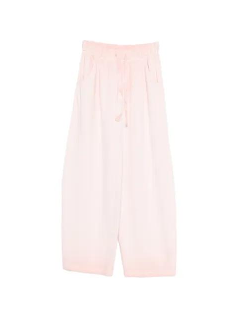 drawstring track pants by DEHA
