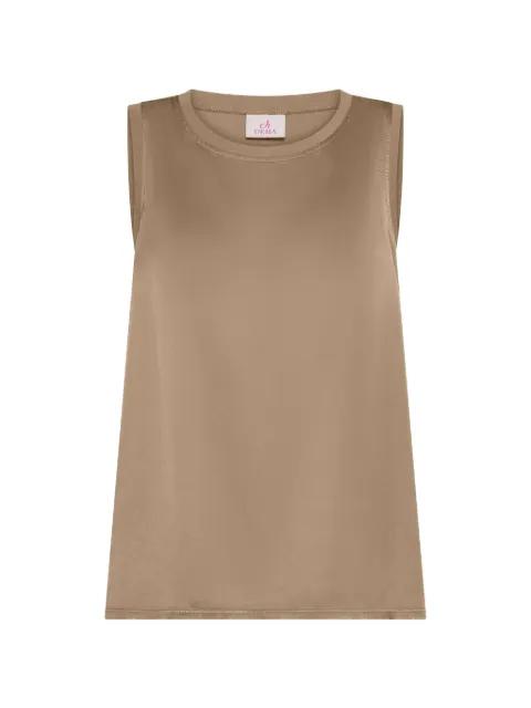 round-neck tank top by DEHA
