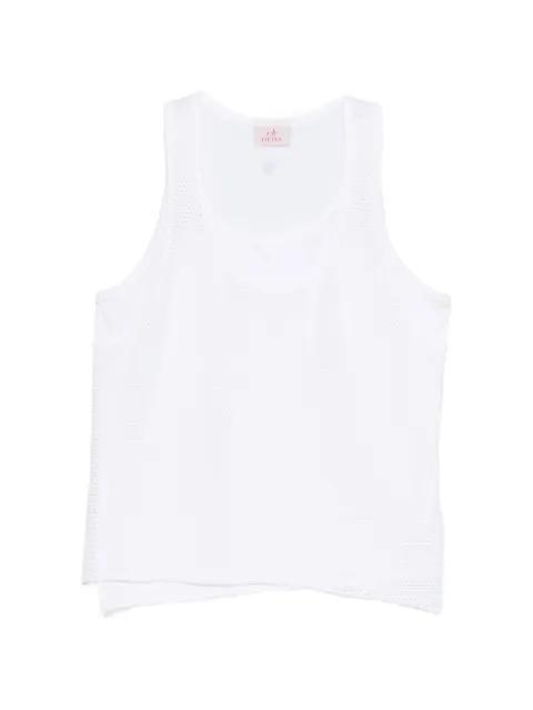 scoop-neck tank top by DEHA
