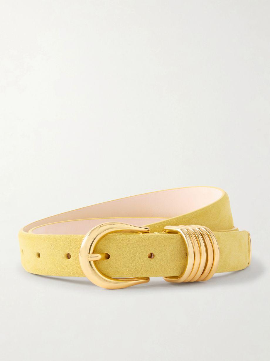 2.5 cm Hollyhock suede belt by DEHANCHE