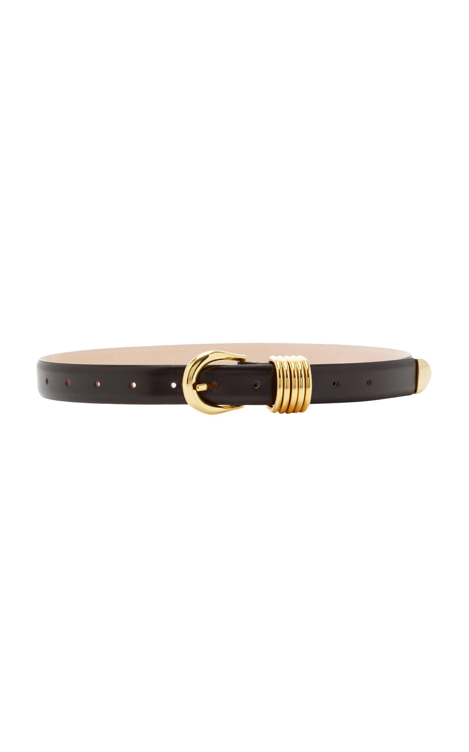 Déhanche Hollyhock Leather Belt -oda Operandi by DEHANCHE