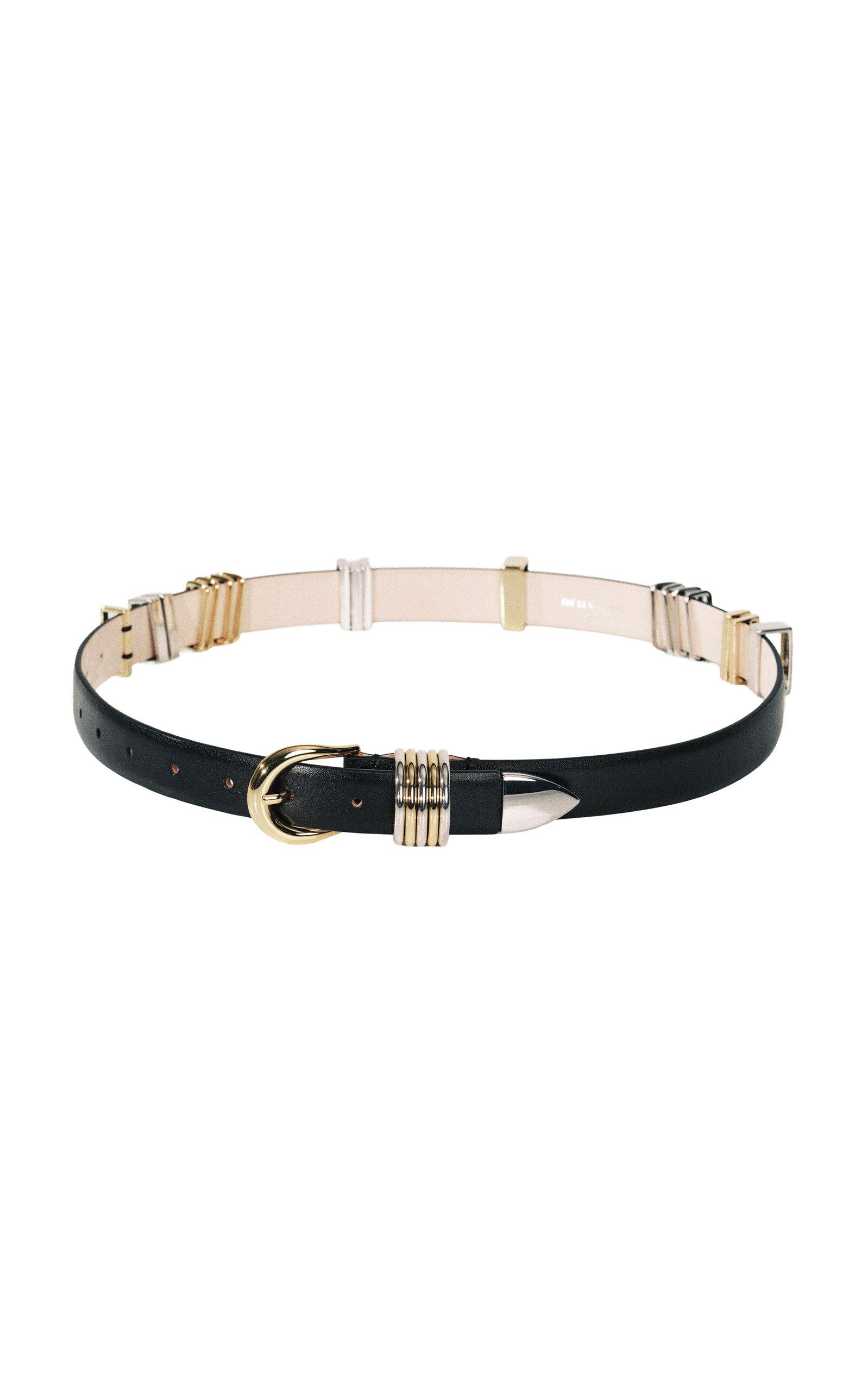 Déhanche Hollyhock Messy Leather Belt - Moda Operandi by DEHANCHE