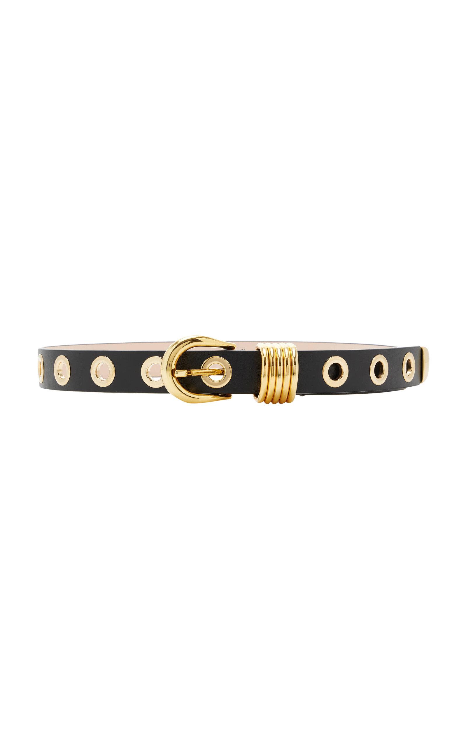 Déhanche Hollyhock Rivet Leather Belt - Moda Operandi by DEHANCHE